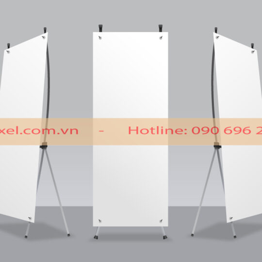 standee chữ X